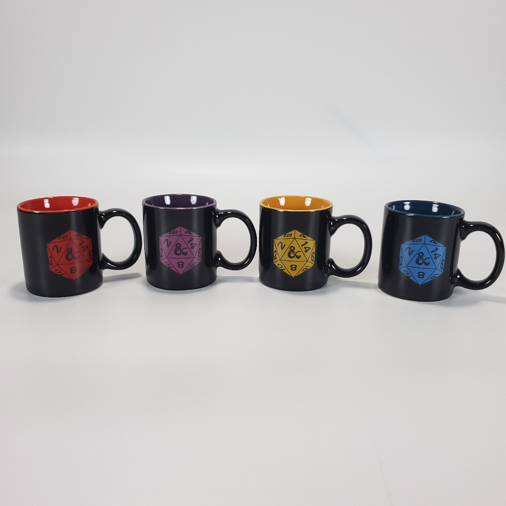 Dungeons & Dragons Multi-color Espresso Mug Set - Wizards Of The Coast